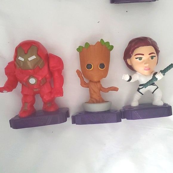 : Complete 9 Marvel Studios Heroes 2020 Figures McDonald's Happy Meal Kids Toys - Picture 7 of 10